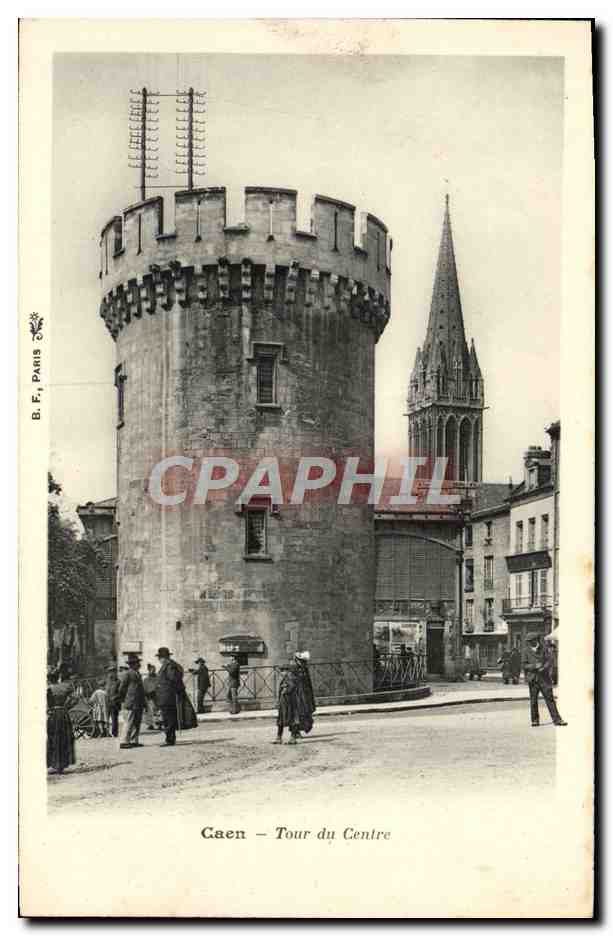 CPA Caen La Tour du Centre