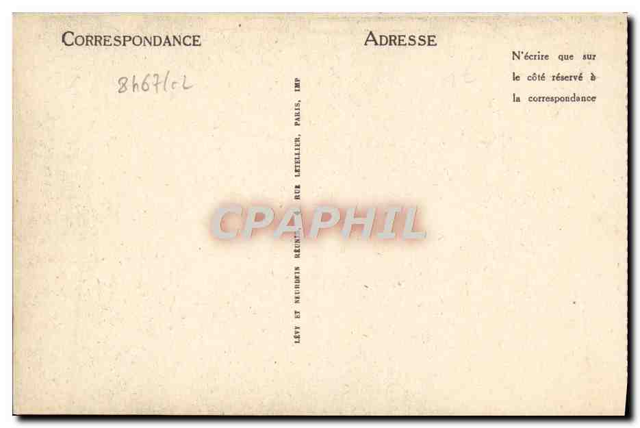 CPA Caen Vieille Maison Rue Saint Pierre Levrard — Verso