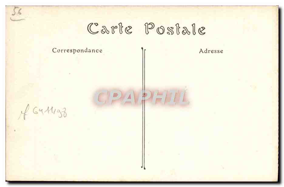CPA Caen Maison de la Rue Saint Pierre Levrard — Verso