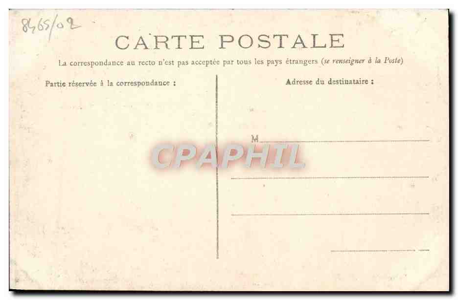CPA Caen Les Maisons de Bois de Saint Pierre Levrard — Verso