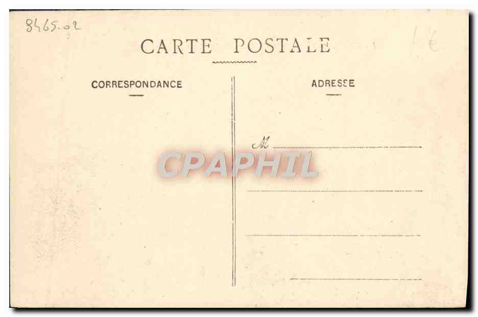 CPA Caen Vue Generale prise de la Tour Saint Jean — Verso