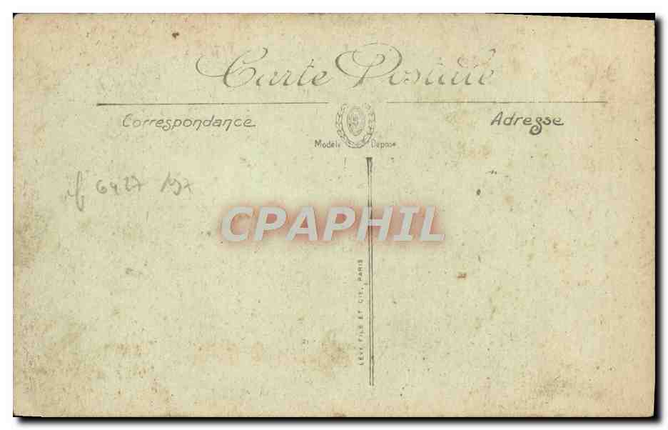 CAEN — Panorama pris du Vieux Saint-Étienne — Éditeur : Lévy Frères et Cie, Paris, n° 51 — Verso