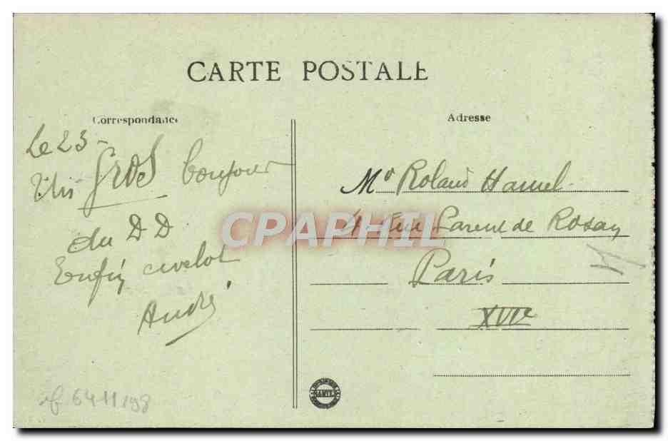 CPA Caen Vue Generale Prise de Saint Jean — Verso