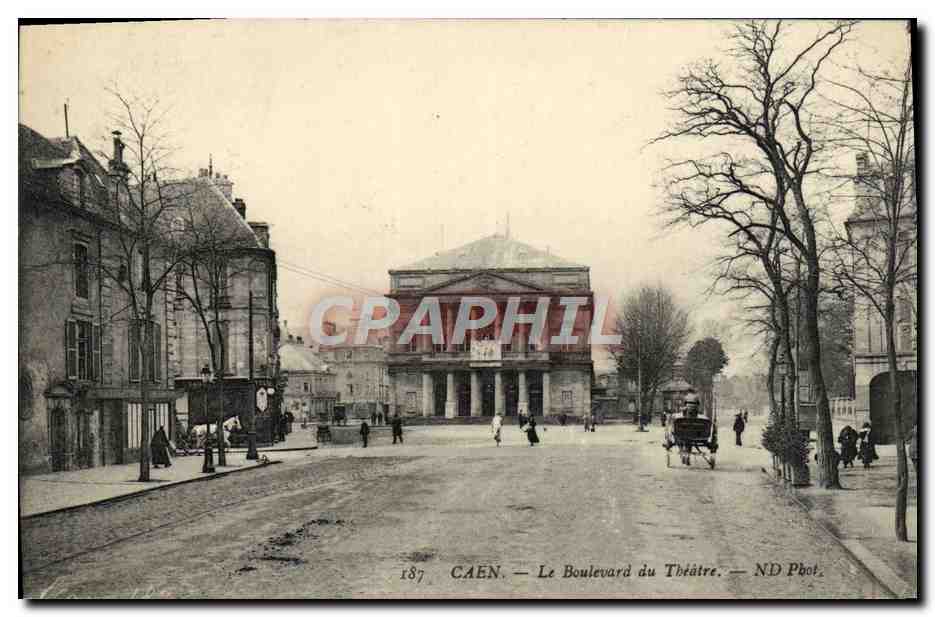 Caen — Boulevard du Théâtre — ND Phot. - Vorderseite