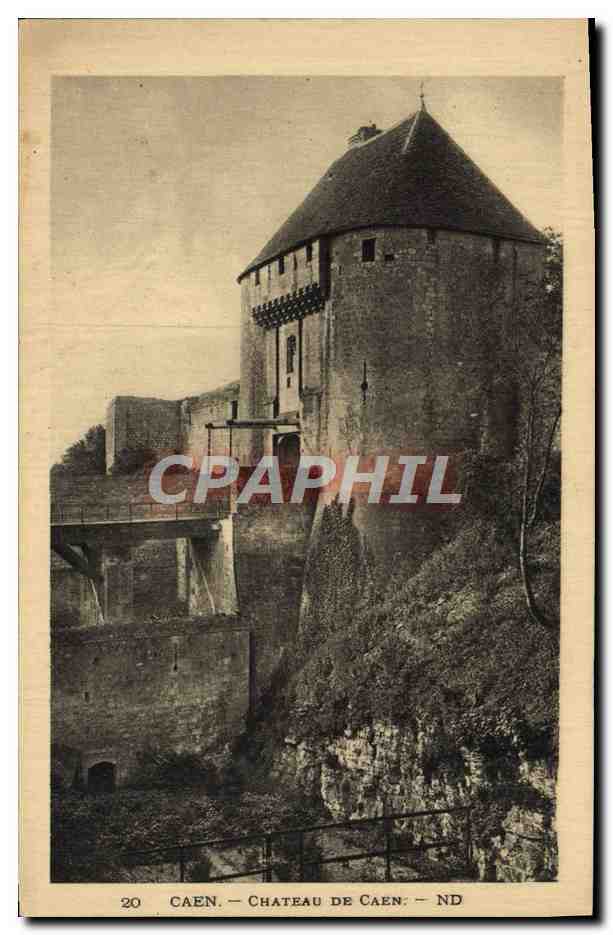 CPA Caen Chateau De Caen