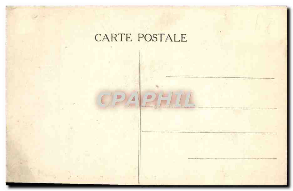 CPA Caen Le Chateau Porte Principale Militaria — Verso