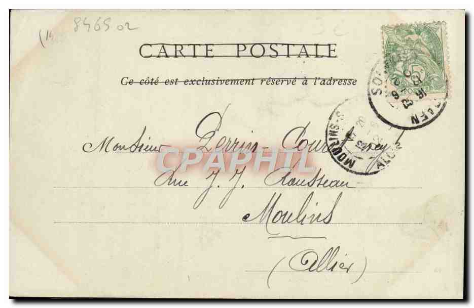 Caen — Le Vieux Saint-Étienne (XVIe siècle) — ND Pbot — Rückseite