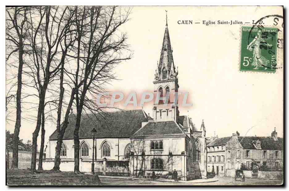 CAEN — Église Saint-Julien — L.P.B.