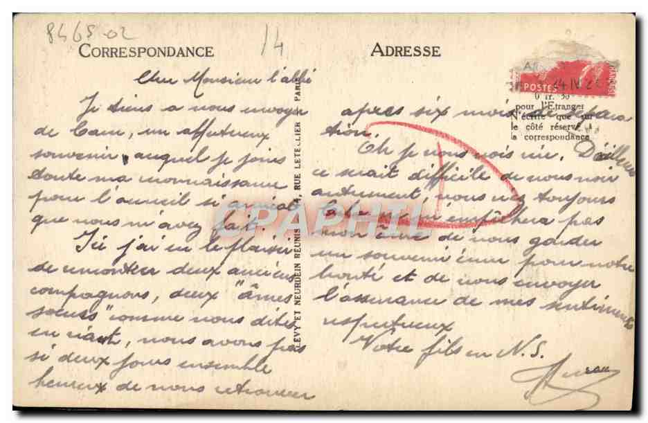 Caen - L'Église Saint-Pierre - L'Abside, XVIe s. - L.I. — Verso
