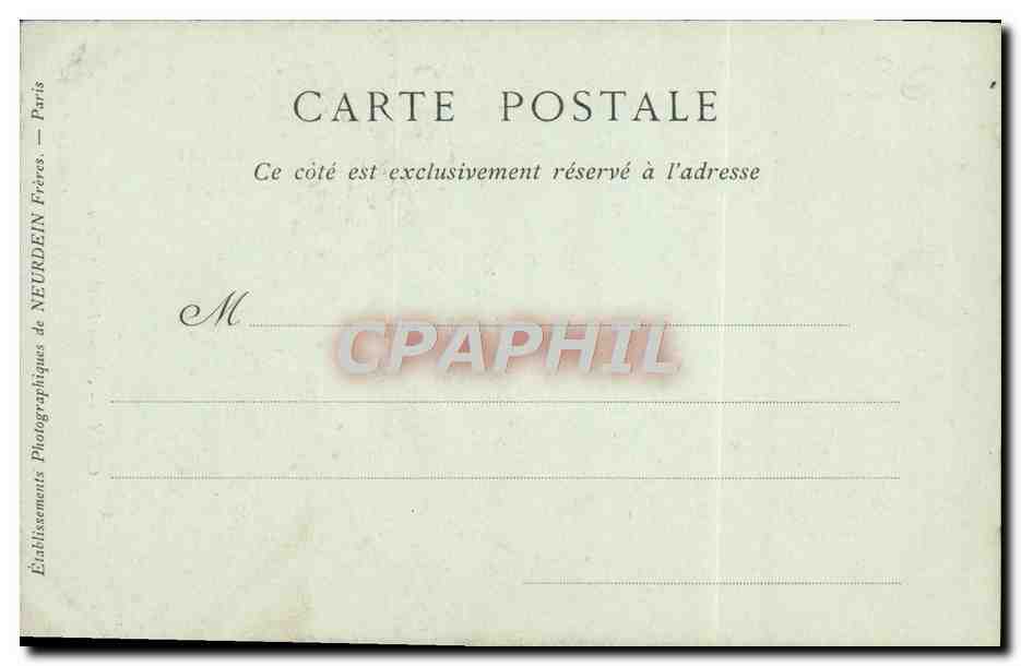 CAEN — Ancien Hôtel de Than — Collections ND. Phot. — Verso