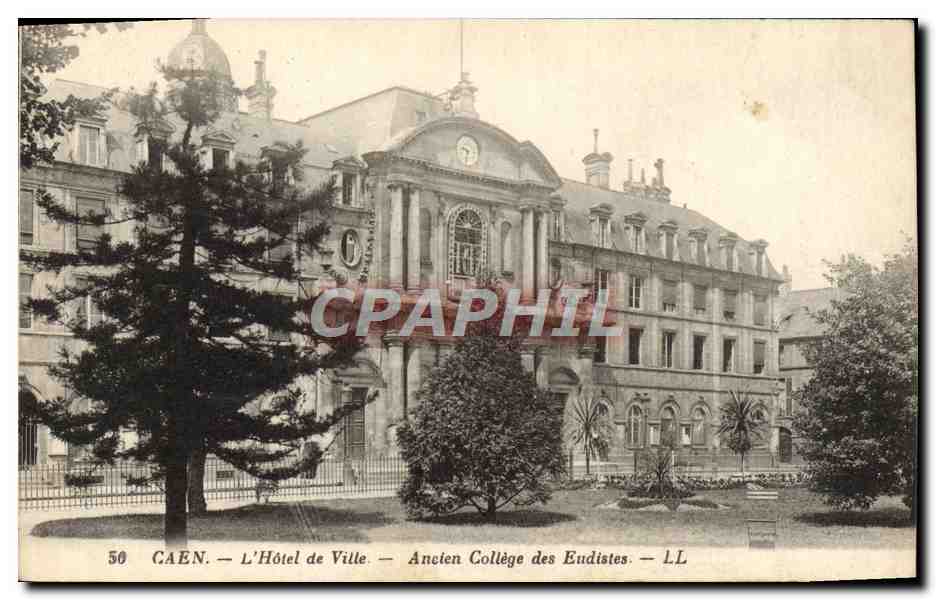 CPA Caen L'Hotel de Ville Ancien College des Eudistes 