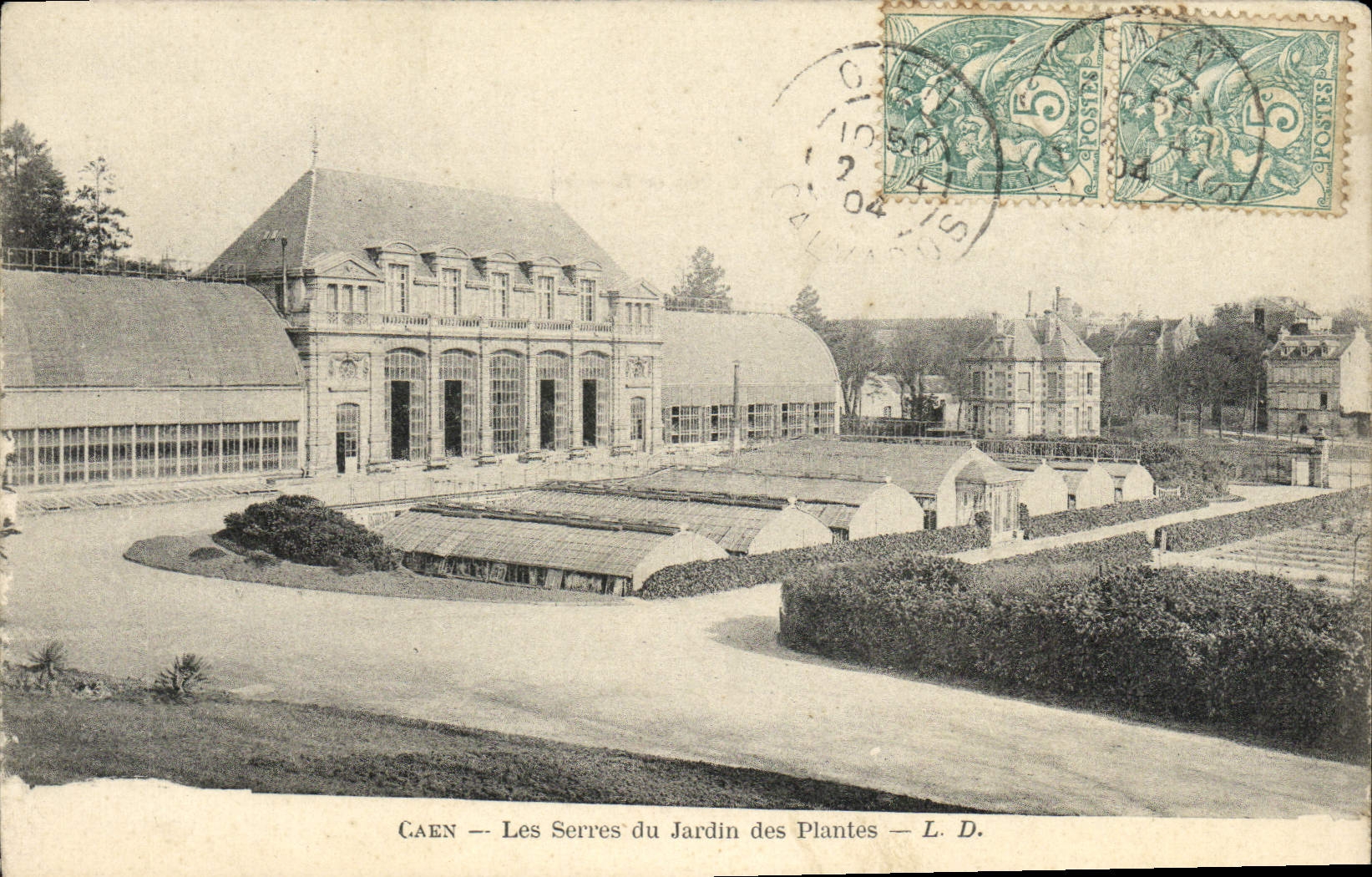 Caen — Les Serres du Jardin des Plantes — L. D.