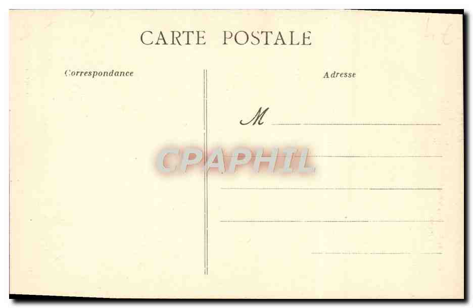 CPA Caen La Pyramide  — Verso