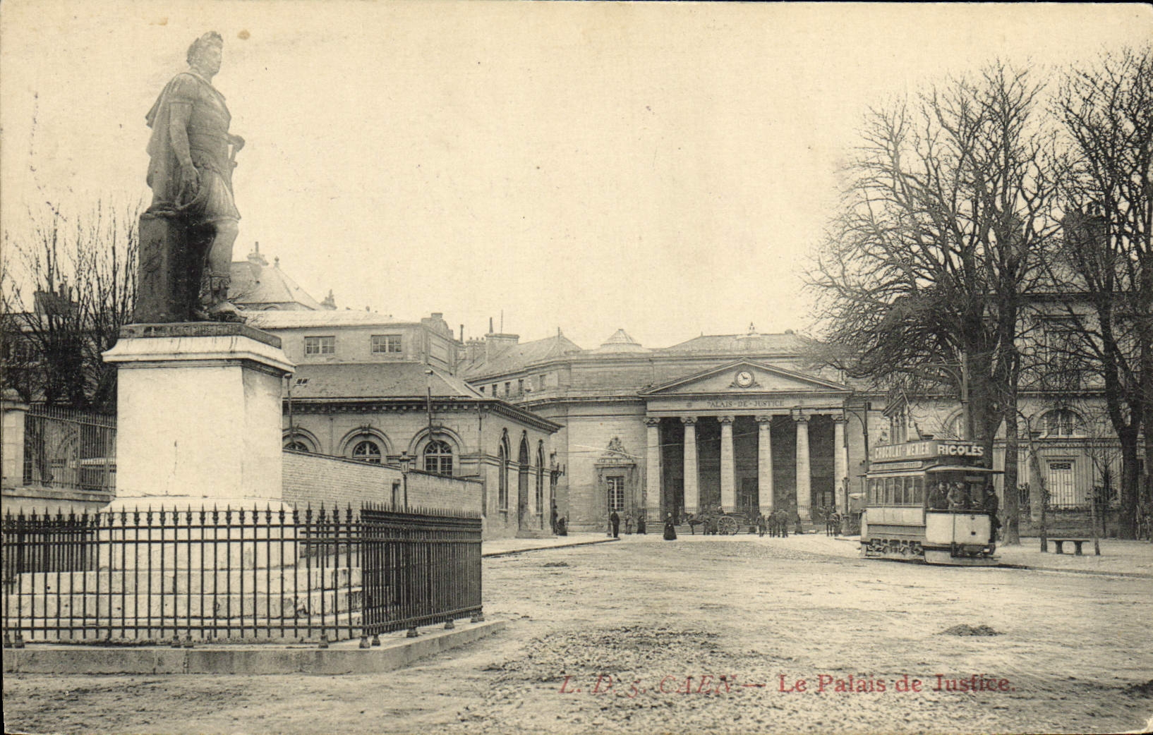 Calvi — Le Palais de Justice — L. D. S. CALN