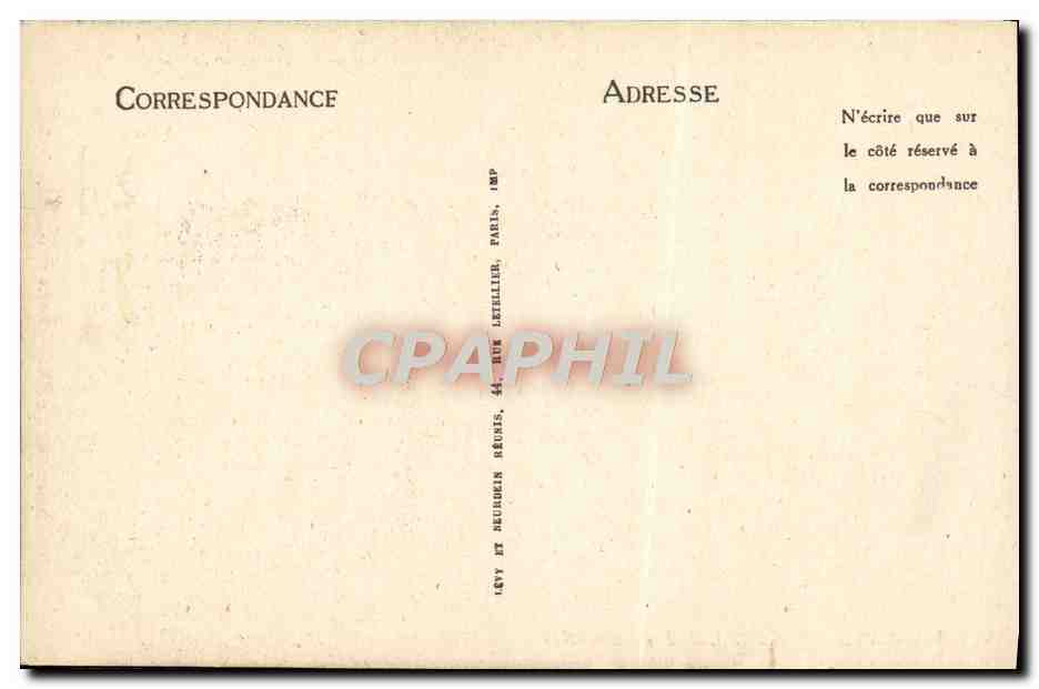 CPA Caen Le Palais de Justice Tramway — Verso