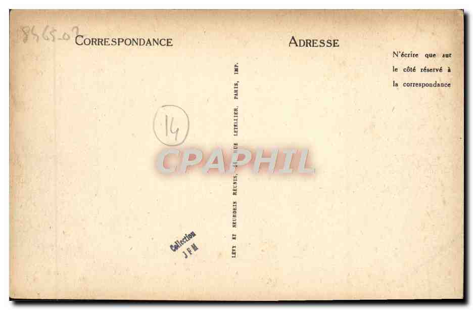 CAEN — L'Ancienne Passerelle — LL — Verso
