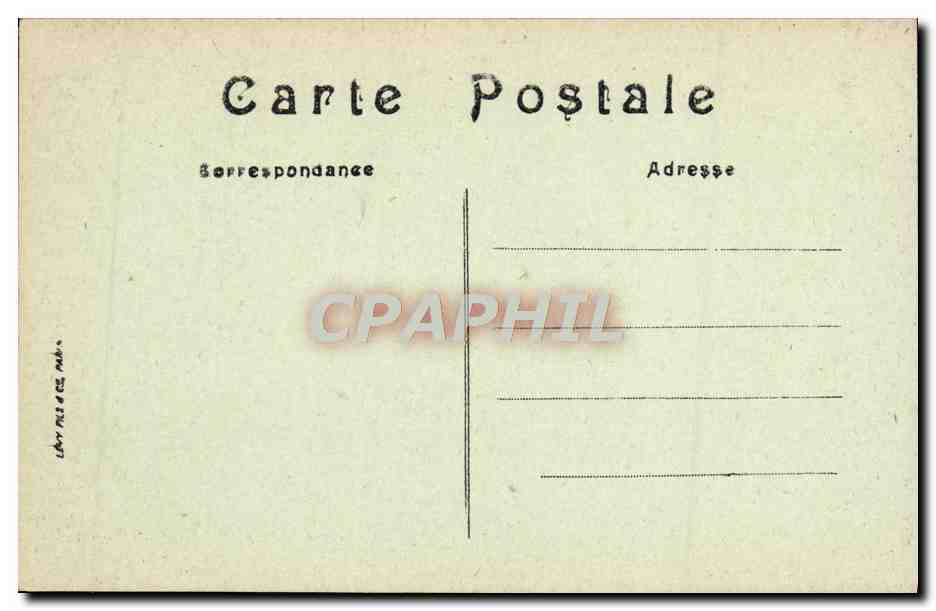 CPA Caen Vue sur le pont prise de Montalivet — Verso