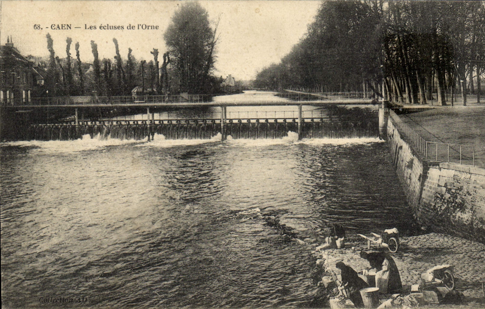 Caen — The Locks of the Orne — Collection S.D.