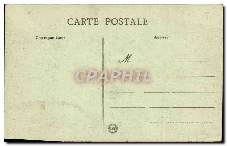 CPA Caen Le Bassin du Commerce Bateau  — Rückseite