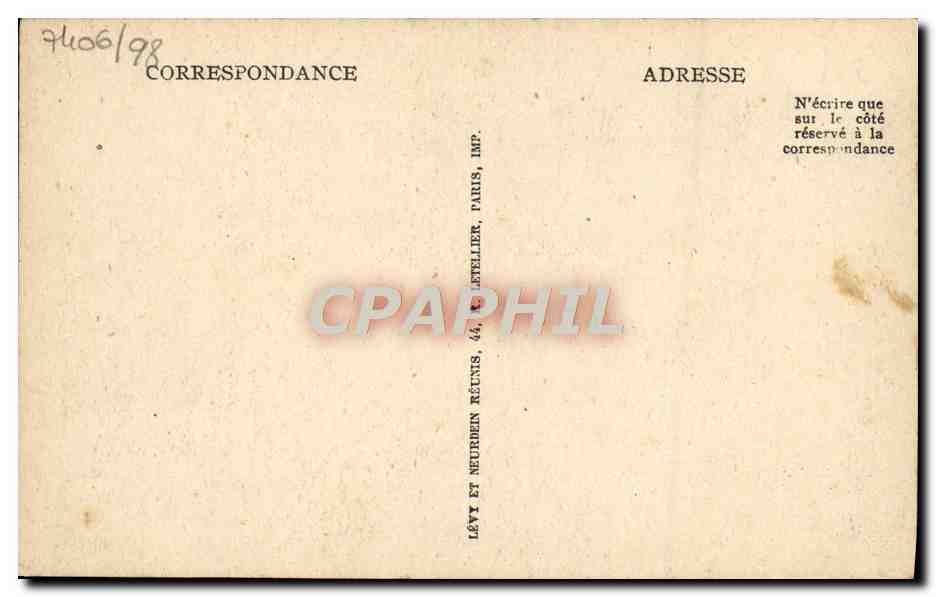 CPA Caen Lycee Le Cloitre  — Verso