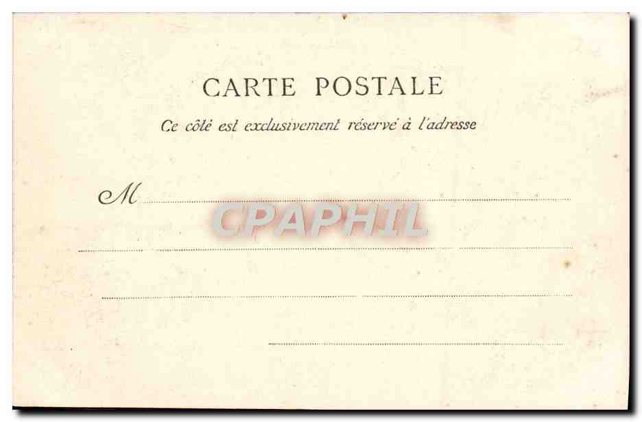 CPA Caen Refectoire du Lycee de Caen Abbaye aux Hommes  — Verso