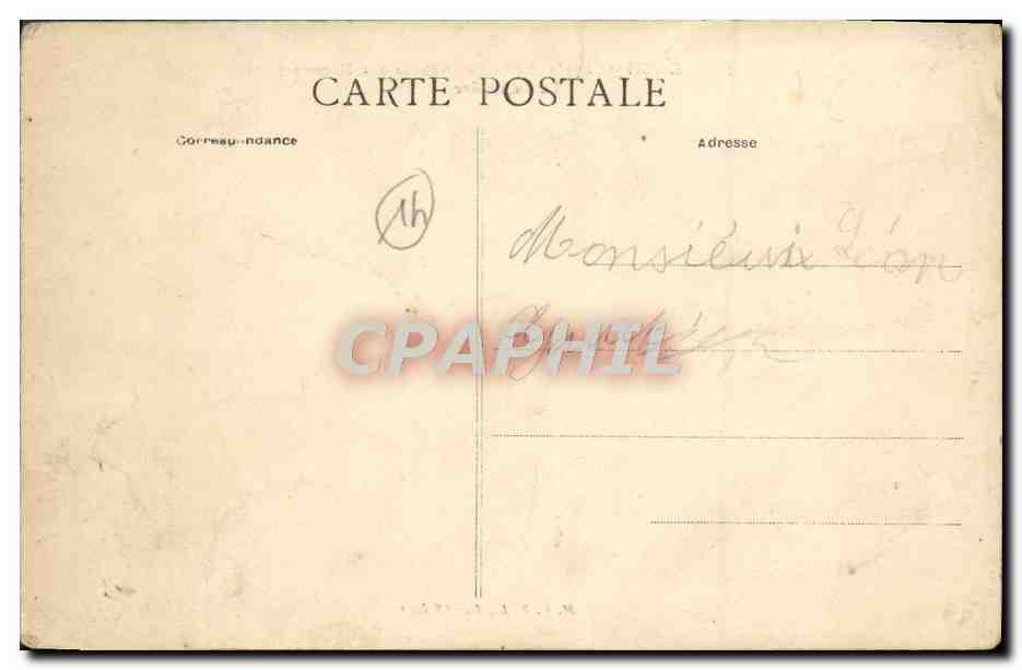 CAEN — Lycée Malherbe (Abbaye aux Hommes) — Le Réfectoire — Verso