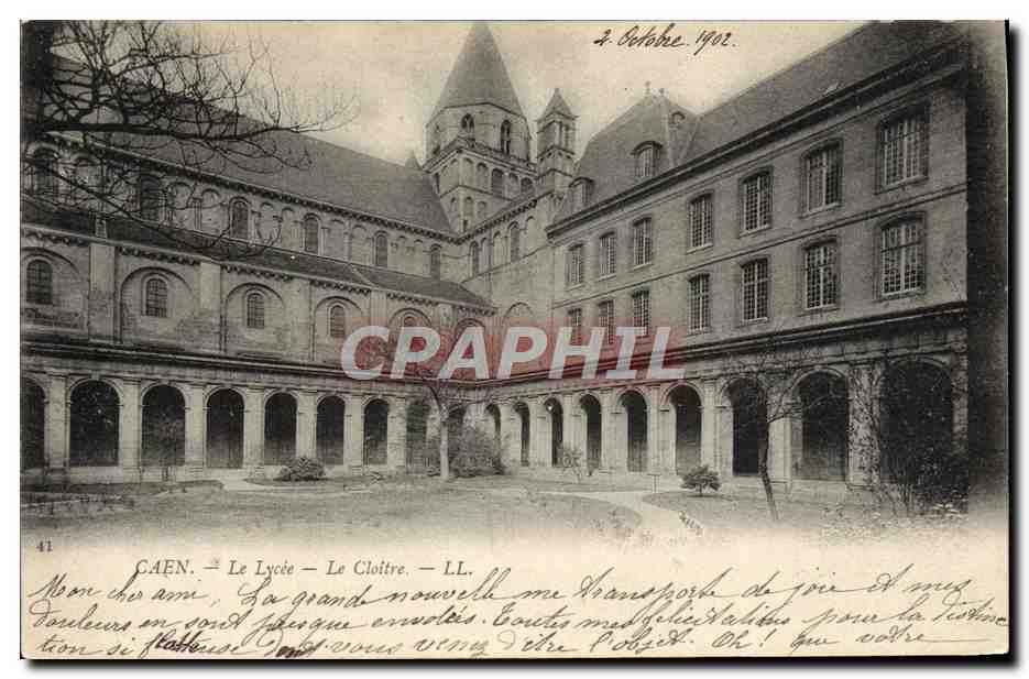 Caen — Das Lycée — Der Cloister — LL. — Verlag LL, n°41