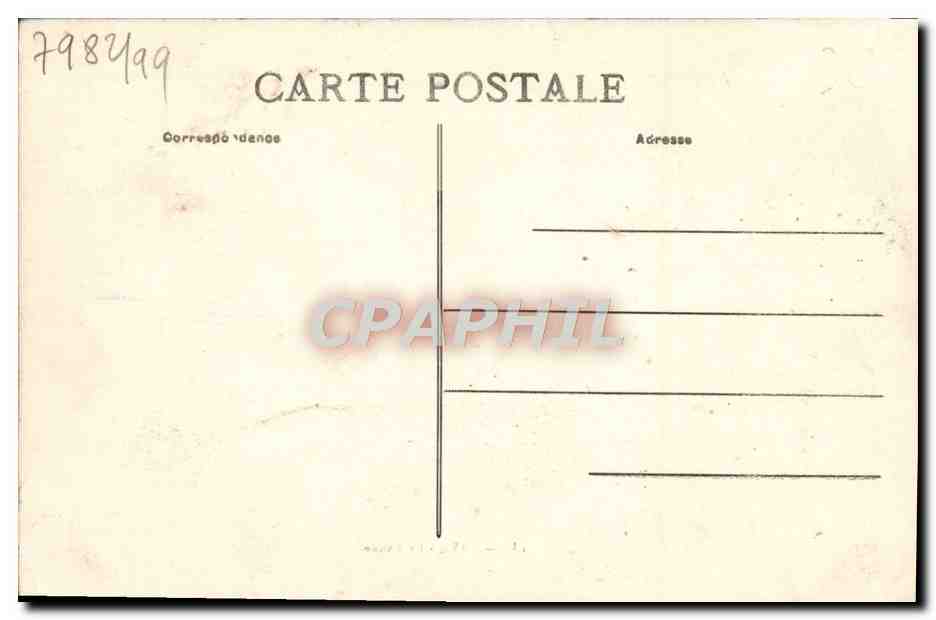 CPA Caen Le Lycee  — Verso