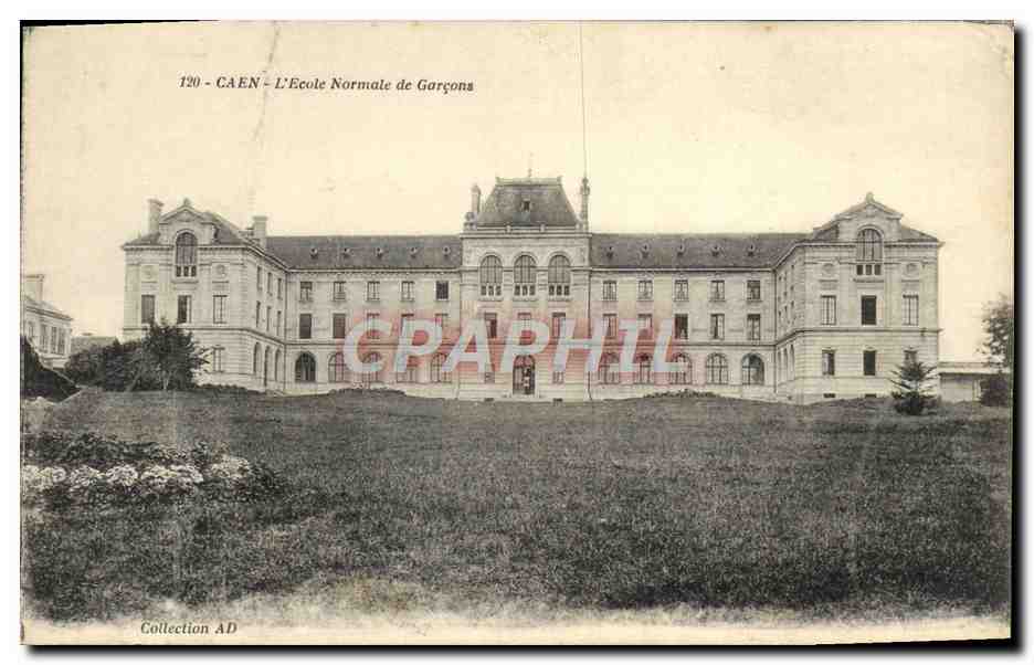 Caen — L'École Normale de Garçons — Collection AD