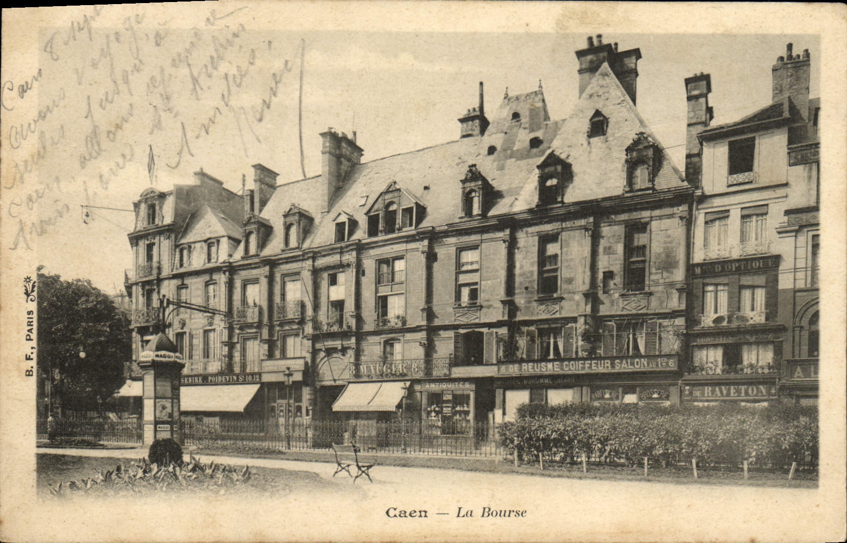 CPA Caen La Bourse Resume Coiffeur Raveton 