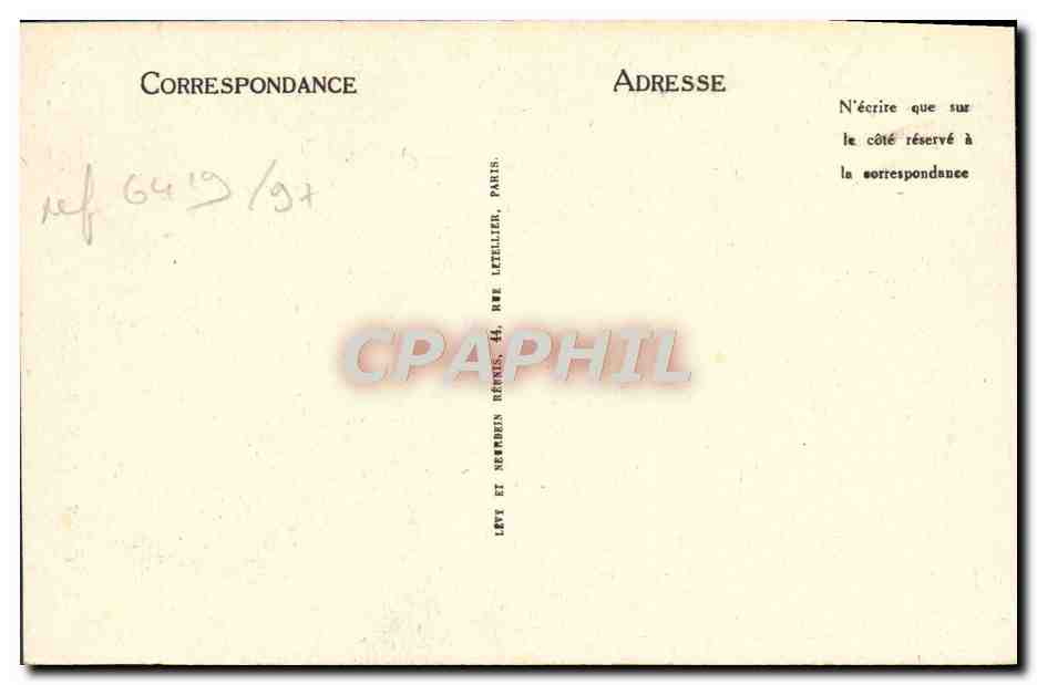 Caen — La Nef de l'Église de la Trinité (Abbaye aux Dames) — ND — Reverso