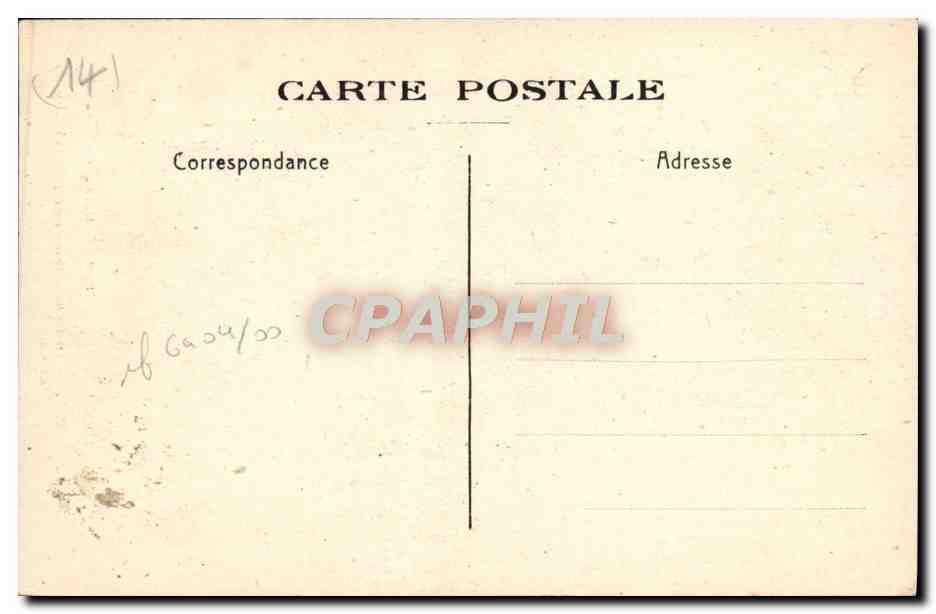 CPA Caen Ancienne Abbaye aux Dames Le Cloitre Hospice — Rückseite