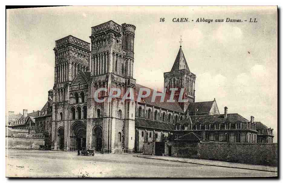 CPA Caen Abbaye aux Dames 