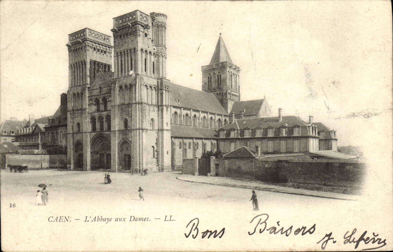 CAEN — L'Abbaye aux Dames — J. Lefèvre, n°16