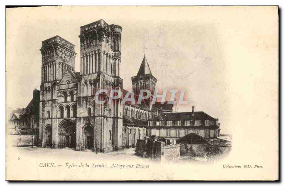 CPA Caen Eglise de la Trinite Abbaye aux Dames 