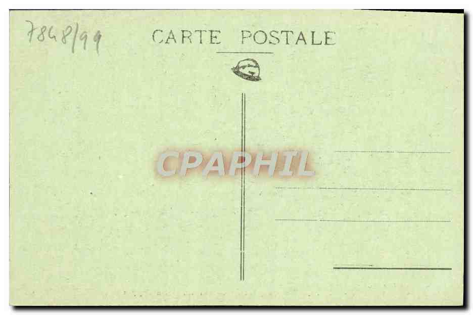 Église de la Trinité — La Crypte — H. C. CAEN — Photo Delassale et Coron — Rückseite