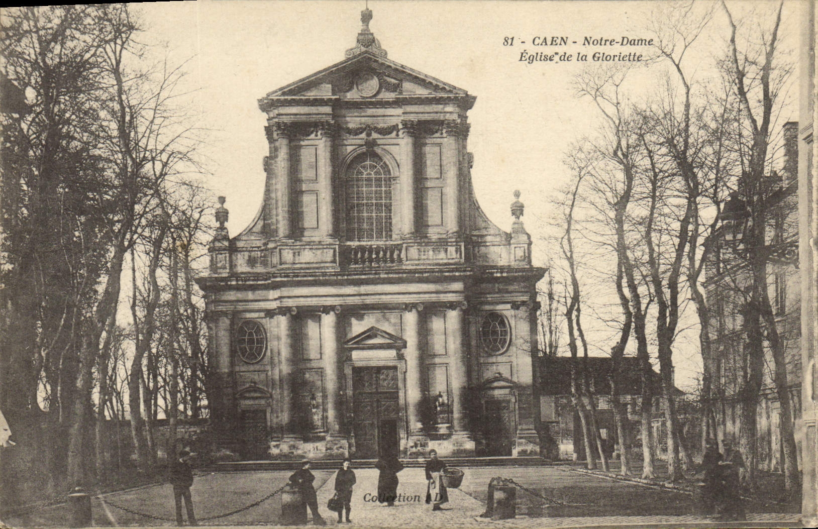 CPA Caen Notre Dame Eglise de la Gloriette 