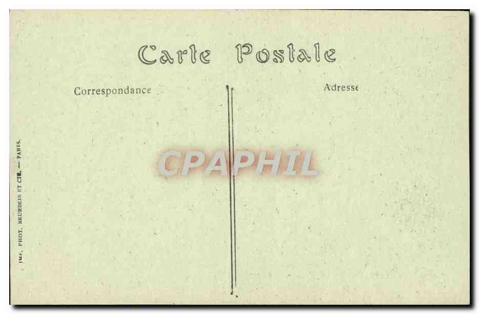 Abbaye aux Hommes, côté de l'Abside — Église Saint-Étienne — Phot. ND. — Verso