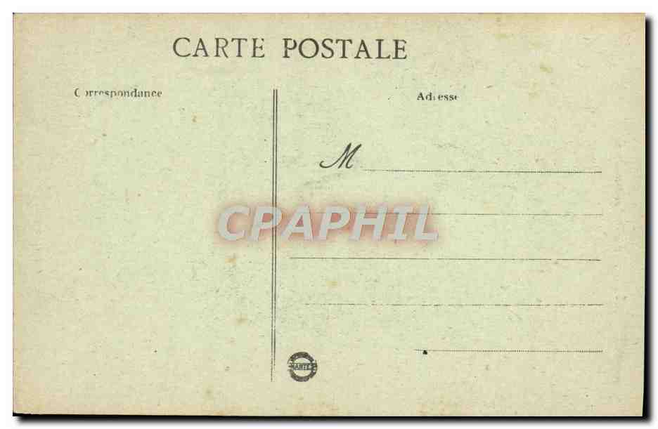CPA Caen Rue et Tour Saint Jean Coiffeur Barbe taillee — Rückseite
