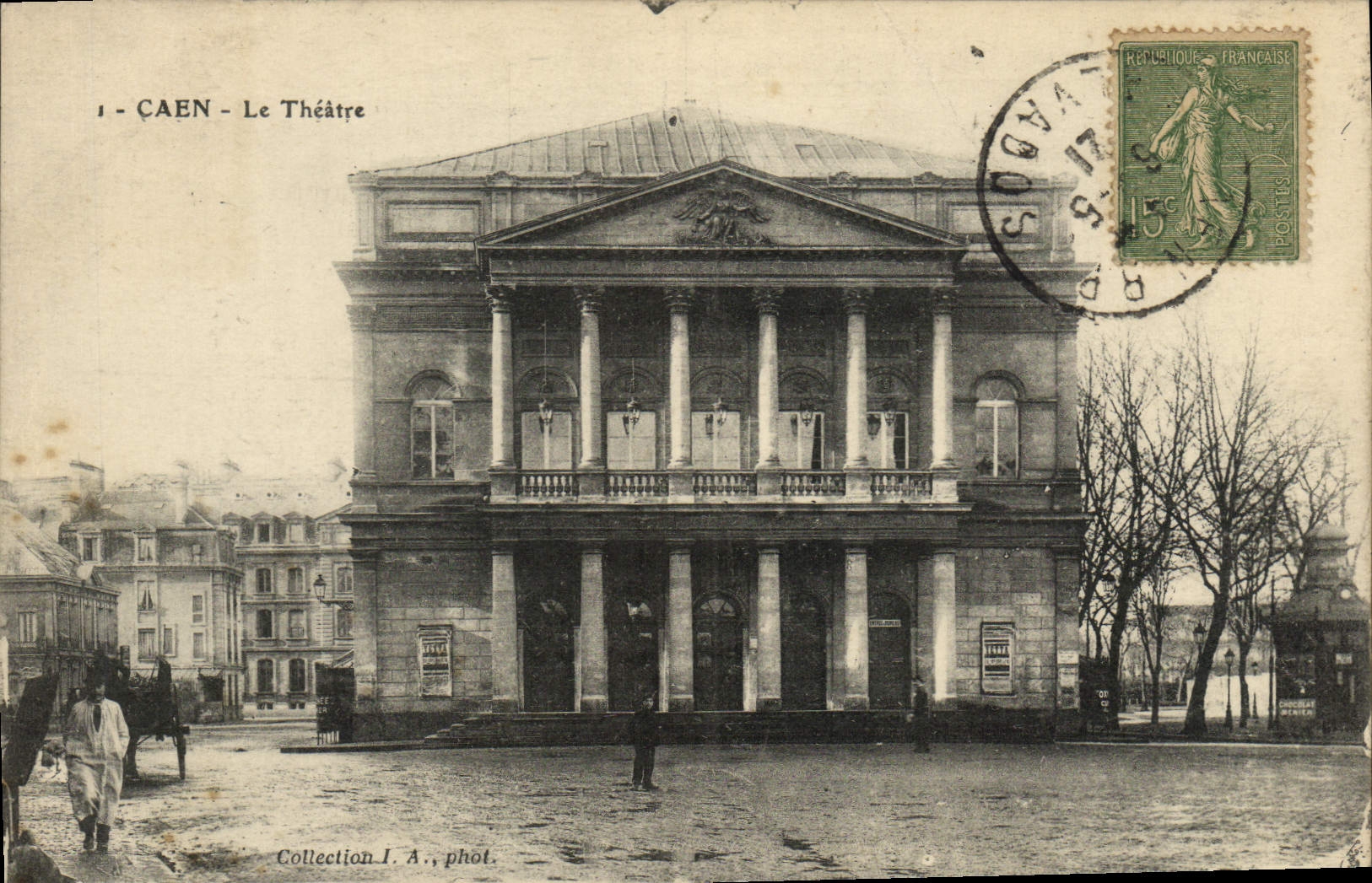 Caen - Le Théâtre — Collection J. A., phot.