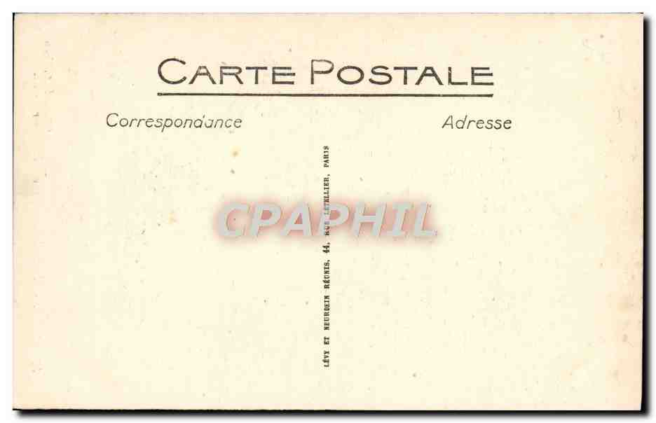 CPA Caen Vieilles Maisons Rue Saint Pierre Levrard — Rückseite