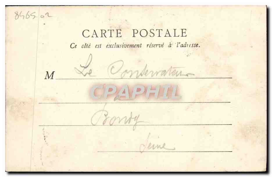 CPA Caen Vue pris du Vieux Saint Etienne  — Rückseite