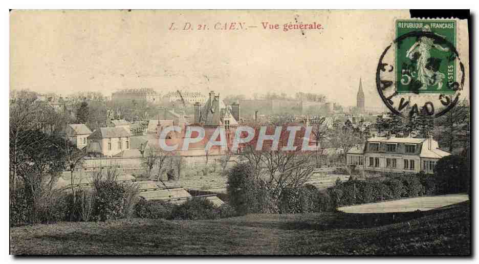 CPA Caen Vue generale 