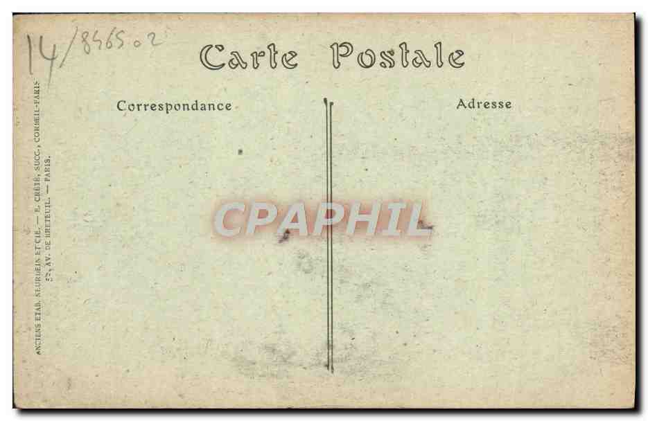 CAEN — Vue générale, prise de l'Abbaye aux Dames — ND Phot. — Reverso