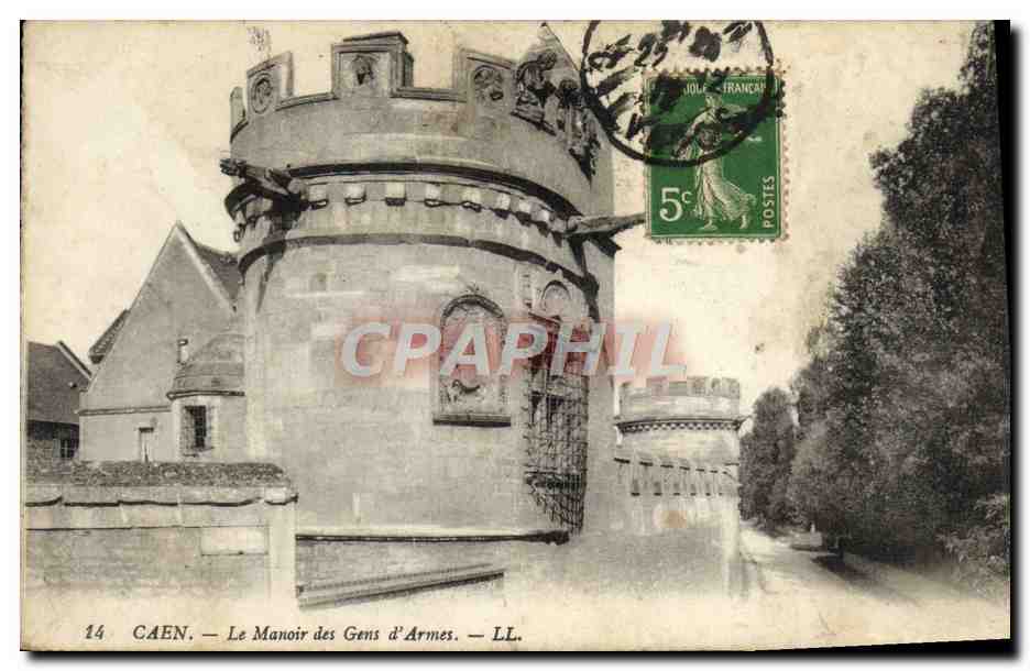 Caen — Le Manoir des Gens d'Armes — LL.