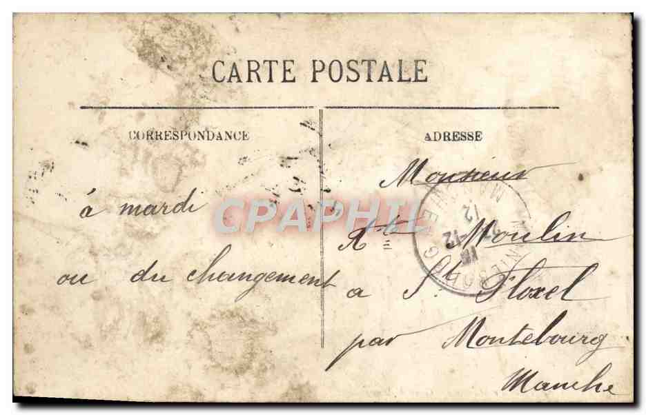 Caen — Le Manoir des Gens d'Armes — LL. — Verso