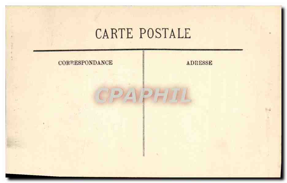 CPA Trouville Les Jetees Bateau — Verso
