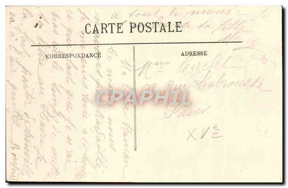 CPA Trouville La Jetee Promenade  — Verso