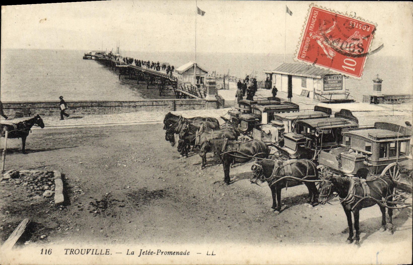 Trouville — La Jetée-Promenade — LL