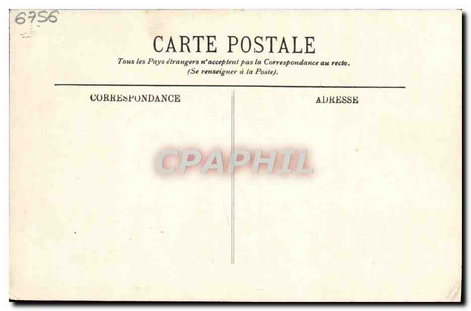 CPA Trouville Vue Generale — Verso